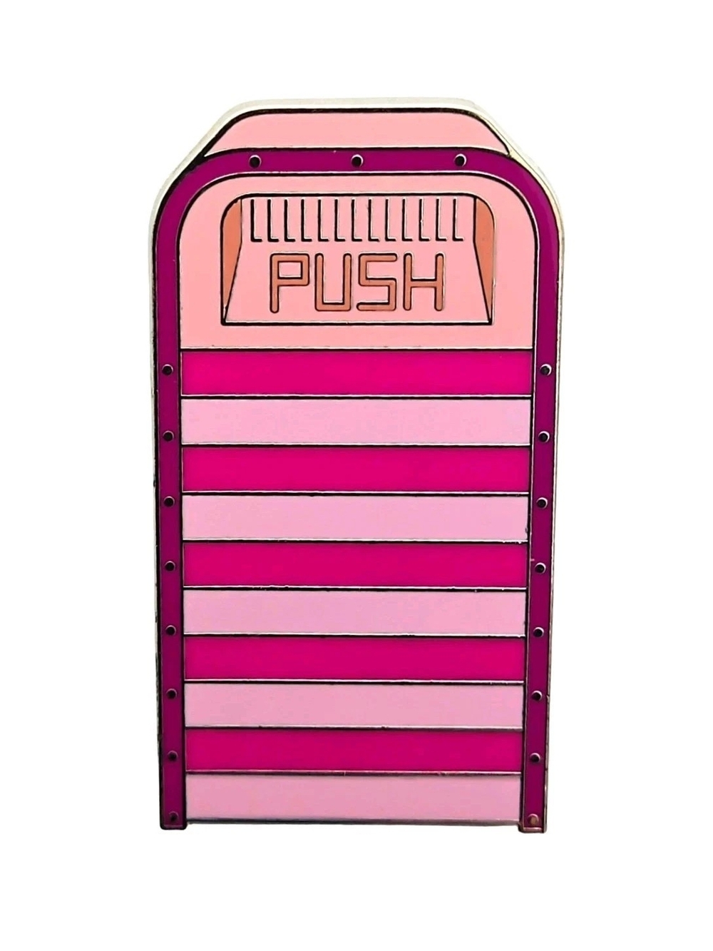Disney pin Cheshire trash can